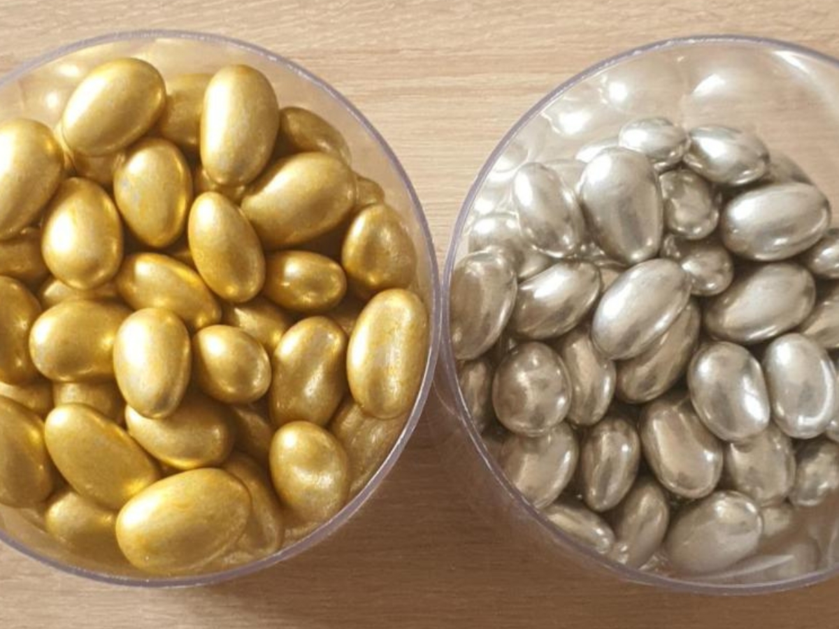 Altın Gümüş Badem Draje